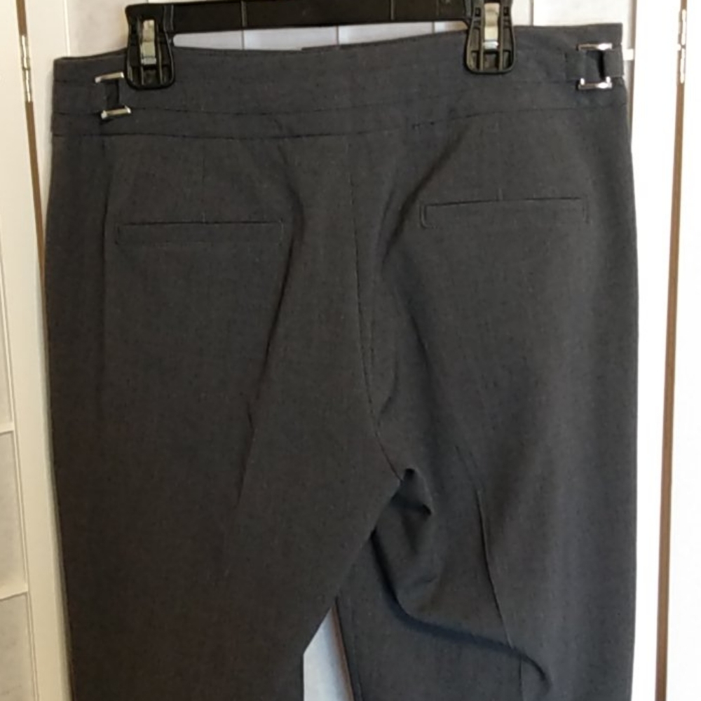 *Sharagano Women's Charcoal Gray Straight Leg‎ Dress Pants Size 6P - Picture 8 of 14